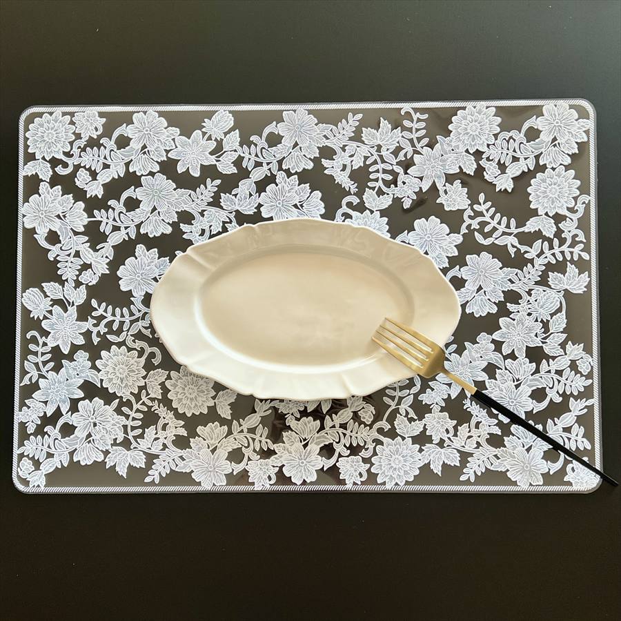 エレガント ランチョンマット プレースマット  2色展開 30.5x45.5cm