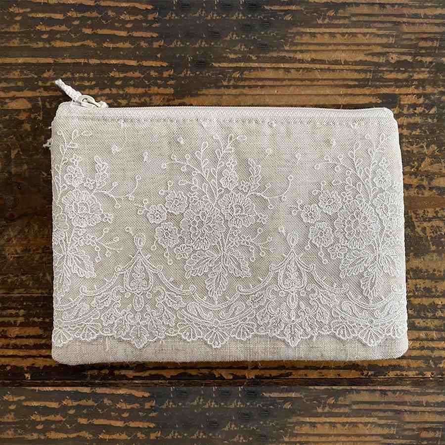 フラットポーチS 2サイズ展開 フルーレットシリーズ