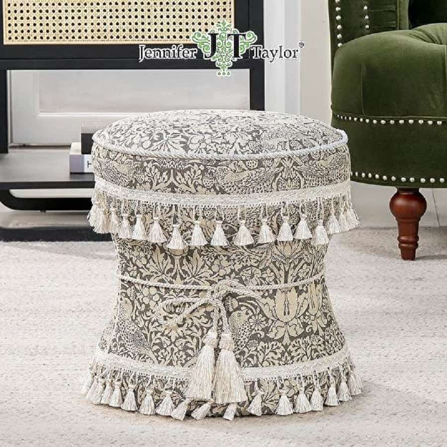 ジェニファーテイラースツール いちご泥棒 グレー Strawberry Thief GR Jennifer Taylor 33193ST