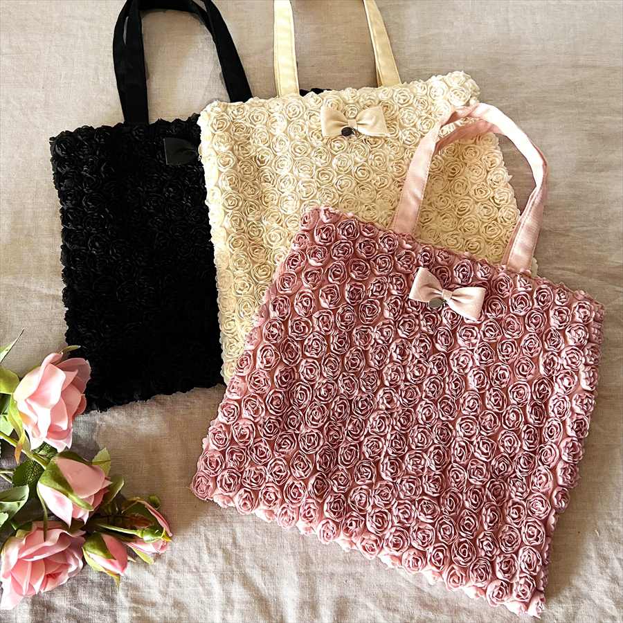 ミニローズ トート 3色展開