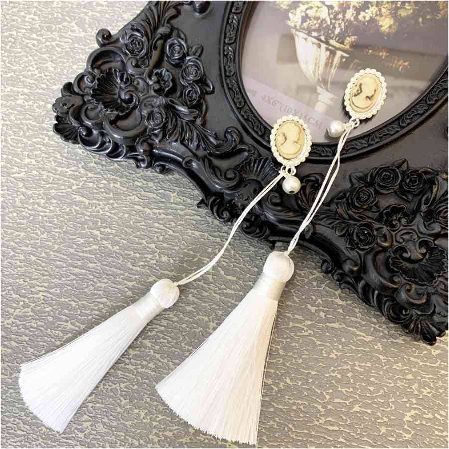 クロスウェイト カメオ タッセル 2個セット