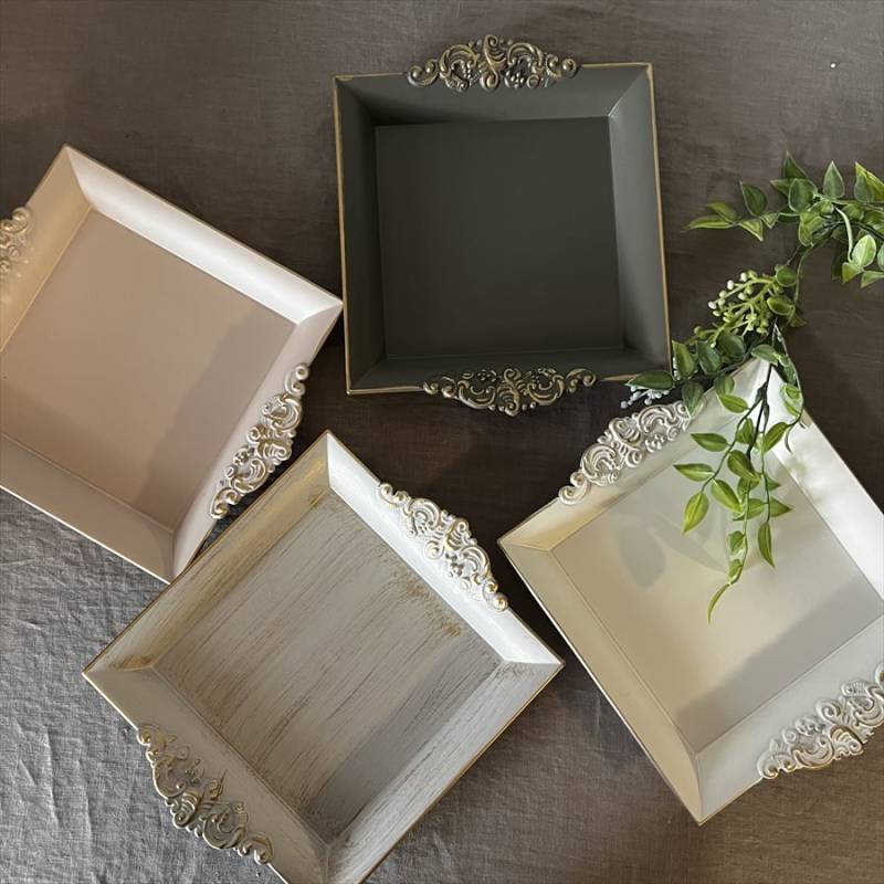 №.11  ミニチュア プリンタートレイ ビス打ち　アンティーク調ウォールトレイ №.11 ミニチュア プリンタートレイ ビス打ち アンティーク調ウォール