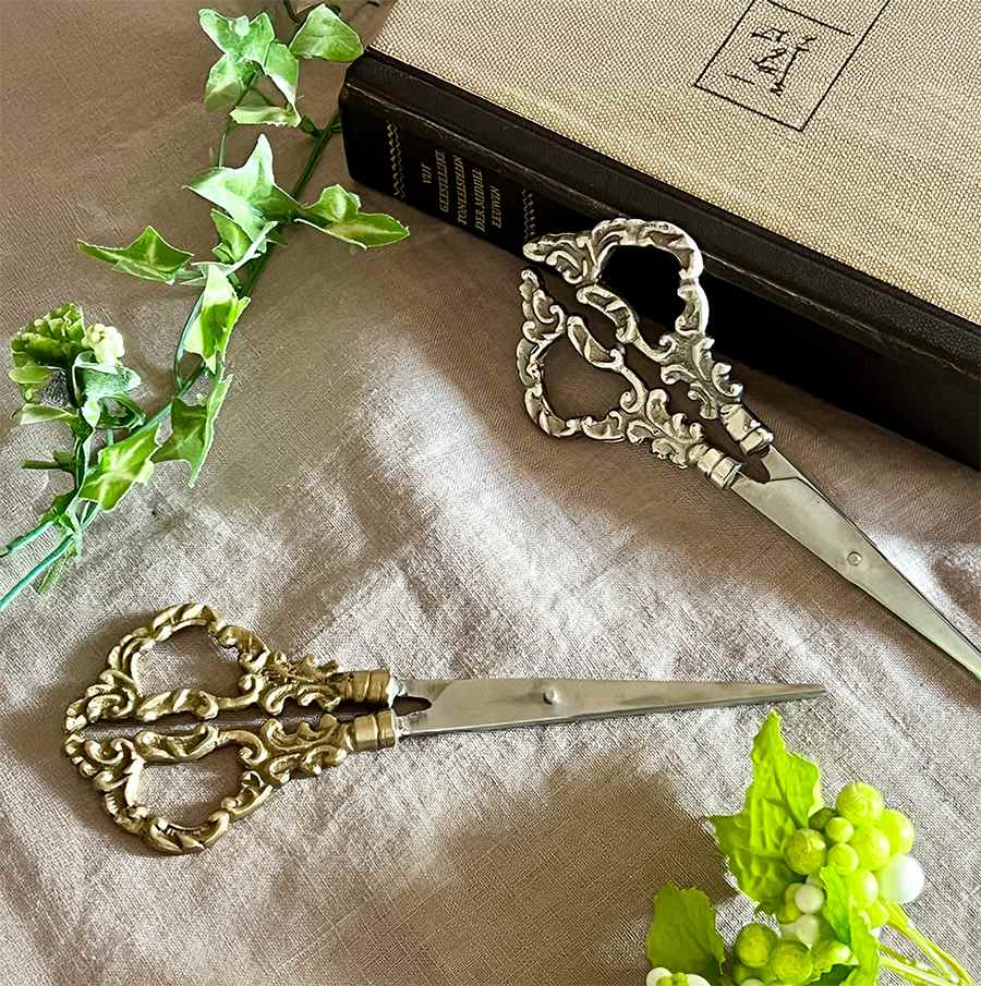 クラシック ハサミ シルバー ゴールド