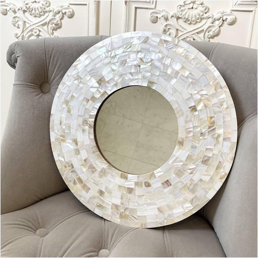 クラシックモダン ミラー ホワイト