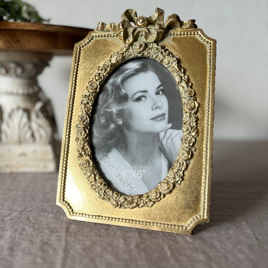 クラシック 写真立て 3色展開 ゴールド アイボリーゴールド ホワイト 