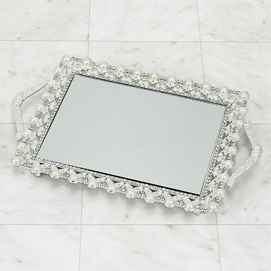 パールミラートレイ  長方形