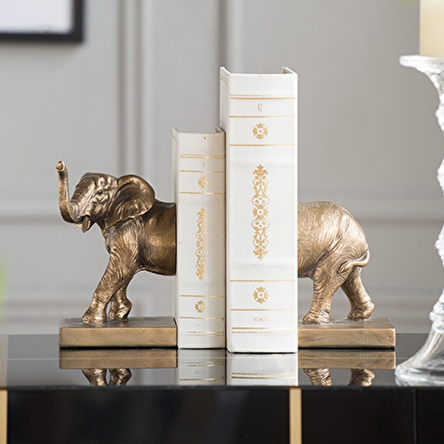 ブックエンド ゾウ