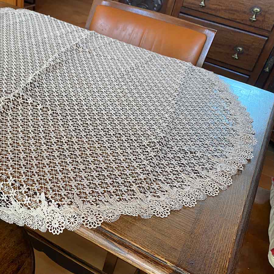 fleurs en reve テーブルクロス ラウンド 90x90cm