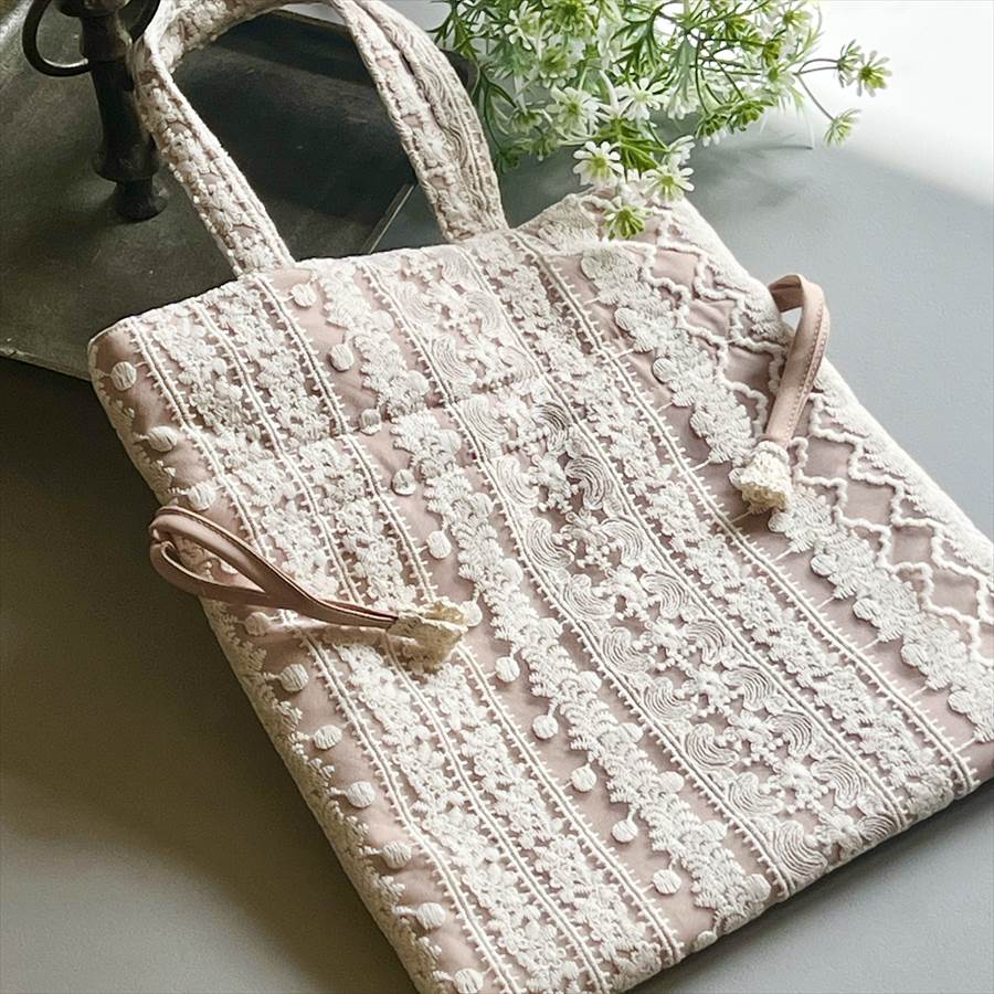 Clioレース巾着バッグ