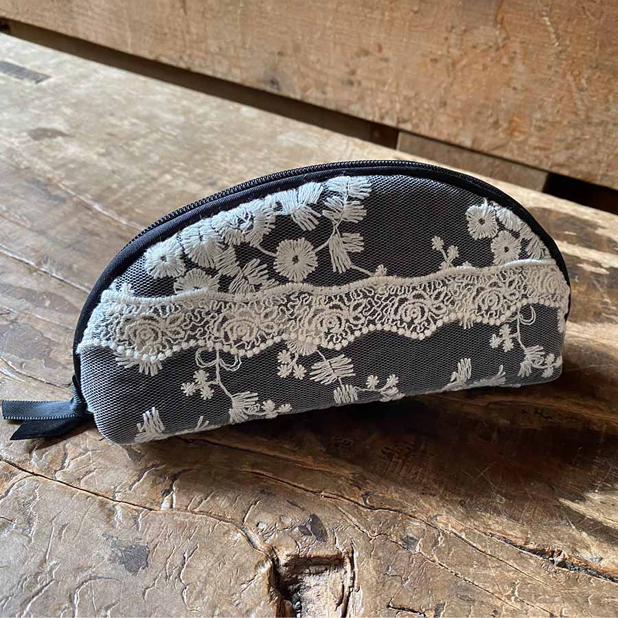 maria veil black レースグラスケース