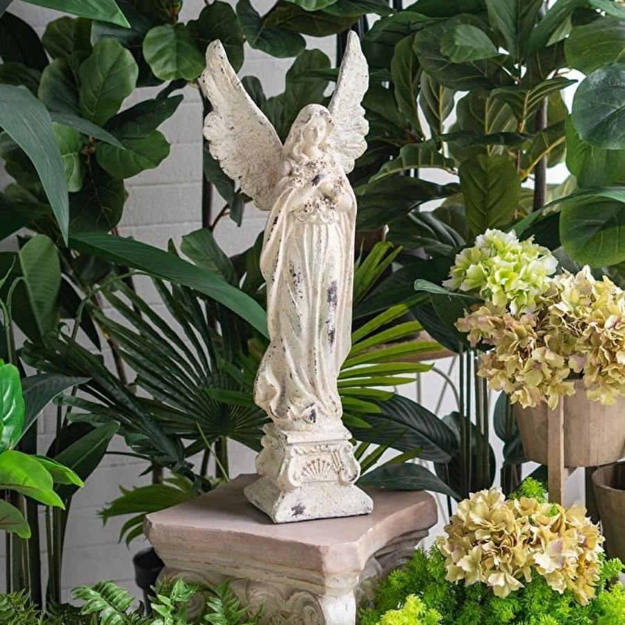 エンジェル像 オブジェ 置物 高さ68.5cm