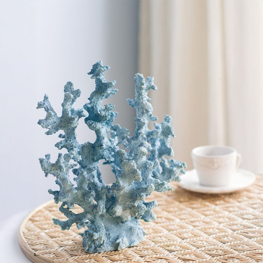 オブジェ サンゴ 高さ27cm 磁器製