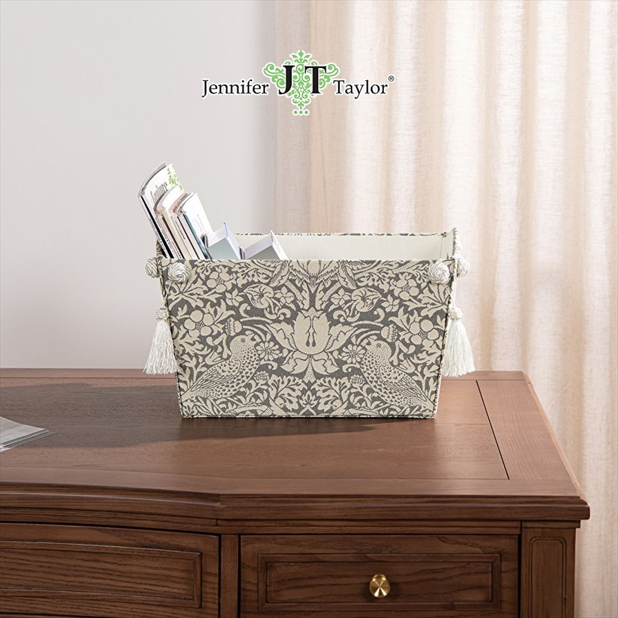 ジェニファーテイラー マガジンホルダー いちご泥棒 グレー 33259MH