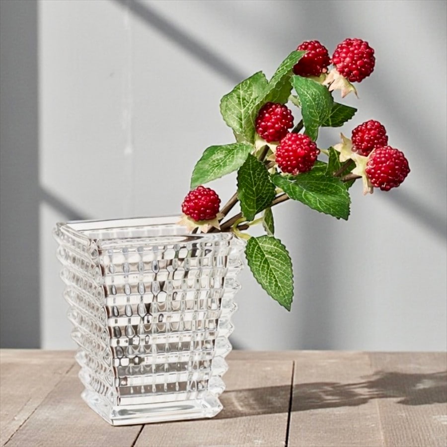 ガラス花瓶 ペン立て 高さ10cm