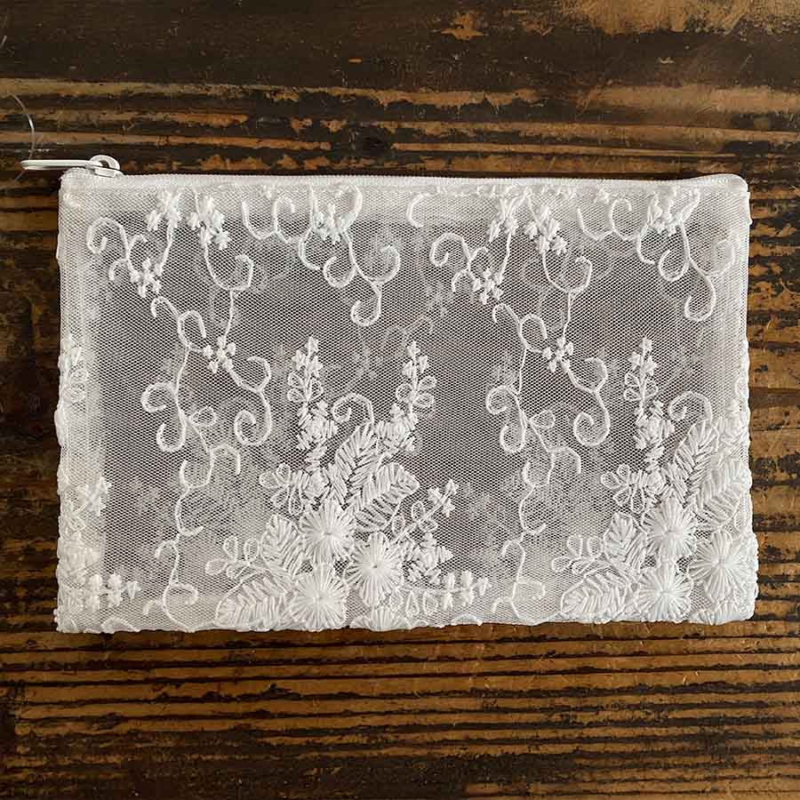 フラットポーチ 12x20cm