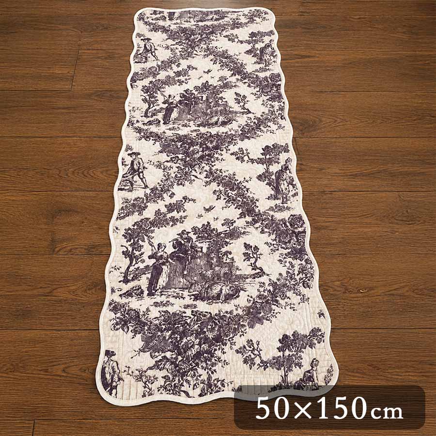 3サイズ展開トワルドジュイマット 50x150cm