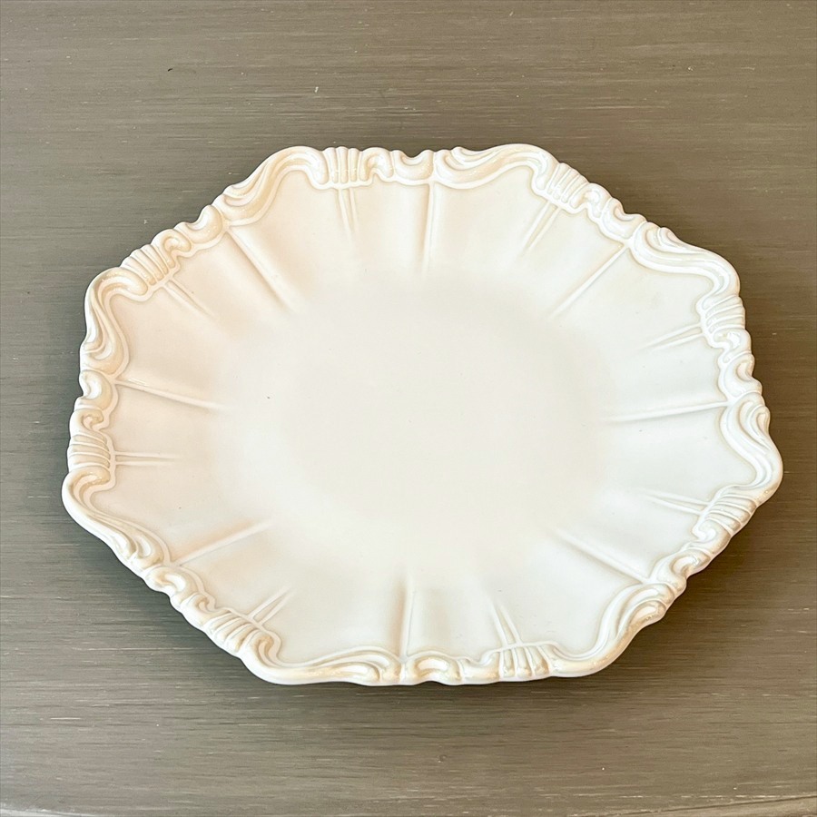 プレート 25cm 食器 アイボリー