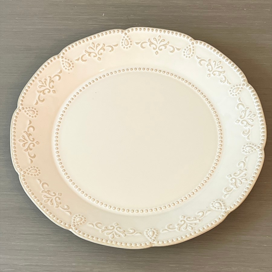 プレート 27cm 食器 アイボリー