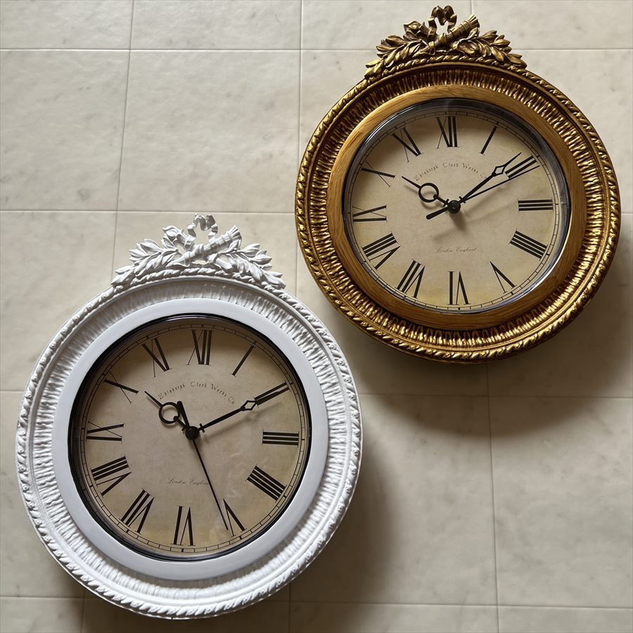 クラシック ウォールクロック 
