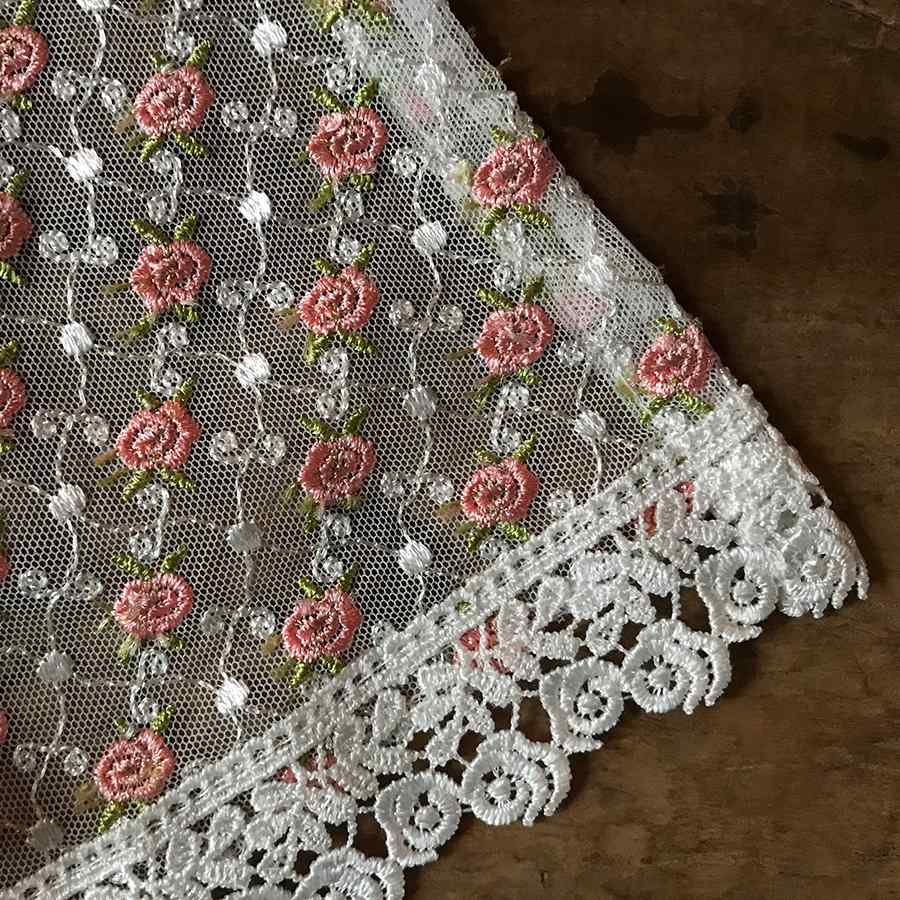 2サイズ展開 rose buvard カフェカーテン 30x120cm