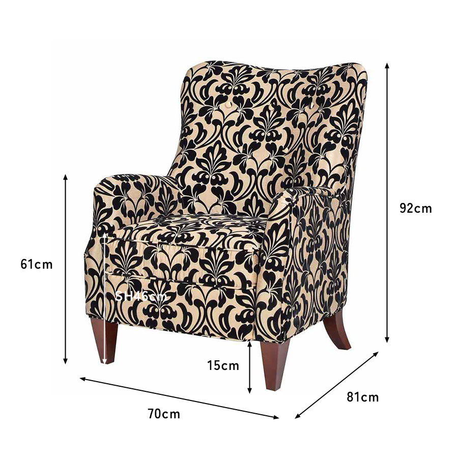 ジェニファーテイラー 1人掛け アームチェア Yorke 979 Jennifer Taylor 33219AC