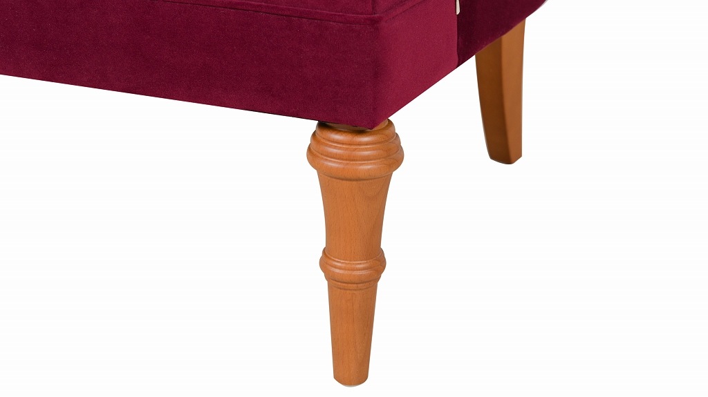 ジェニファーテイラー 赤アームチェア【新品】