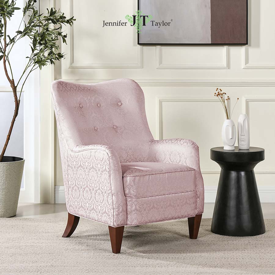 ジェニファーテイラー 1人掛け アームチェア Haruno-PK ZMA3 ハルノピンク