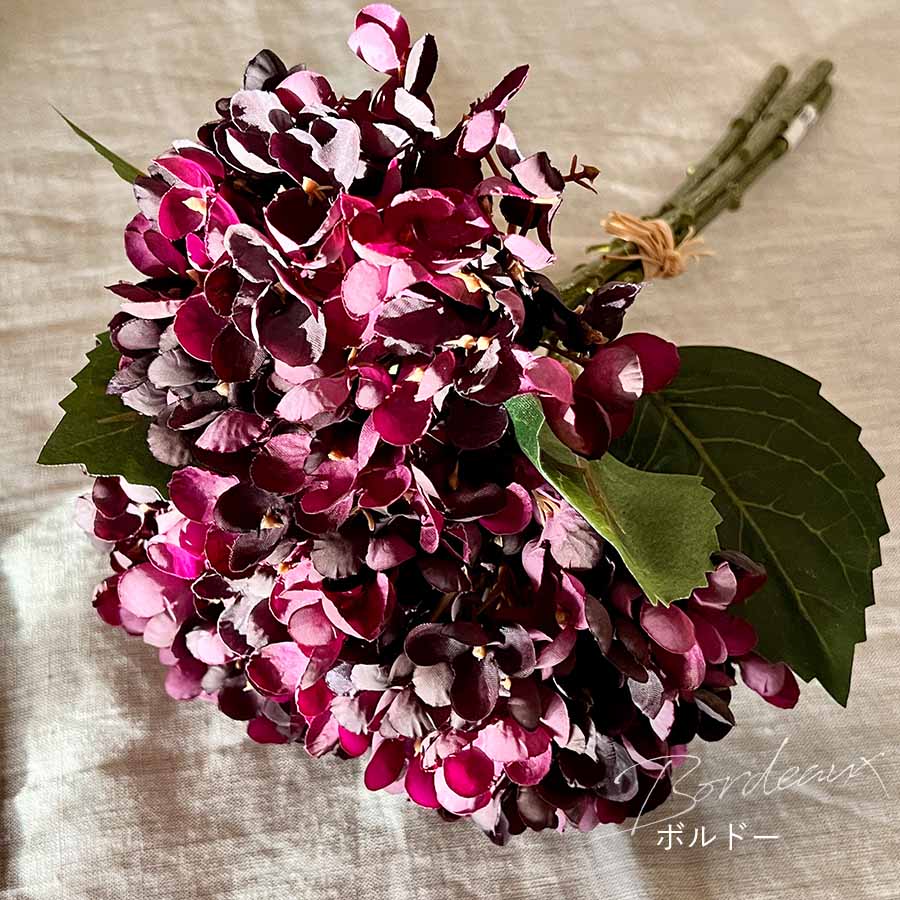 Calm interior 紫陽花 アートフラワー