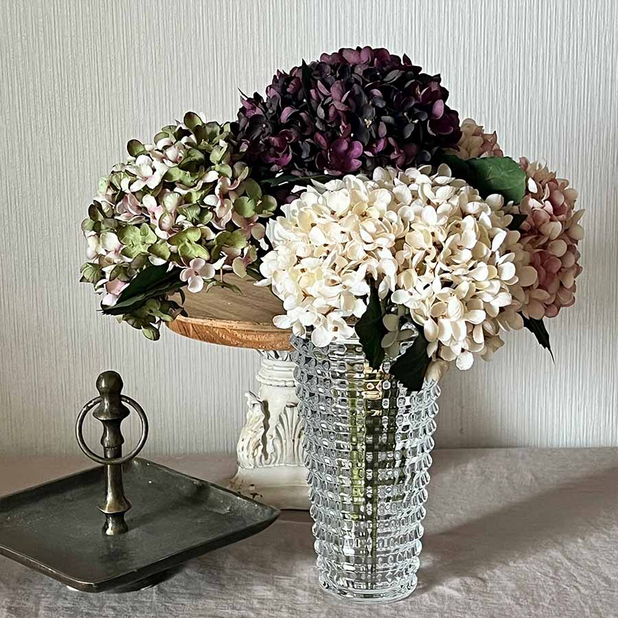 Calm interior 紫陽花 アートフラワー