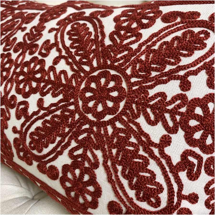 クッション 長角 45×30cm フレンチインテリア 2色展開