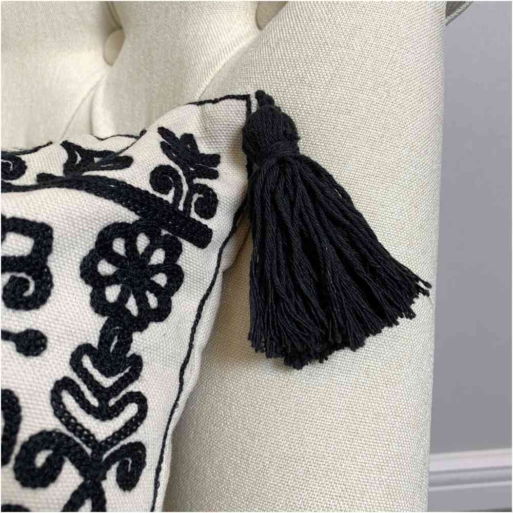 クッション 長角 45×30cm フレンチインテリア 2色展開