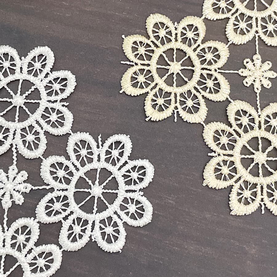 2色展開 all lace ミニコースター4枚セット 2カラー ホワイト ゴールド