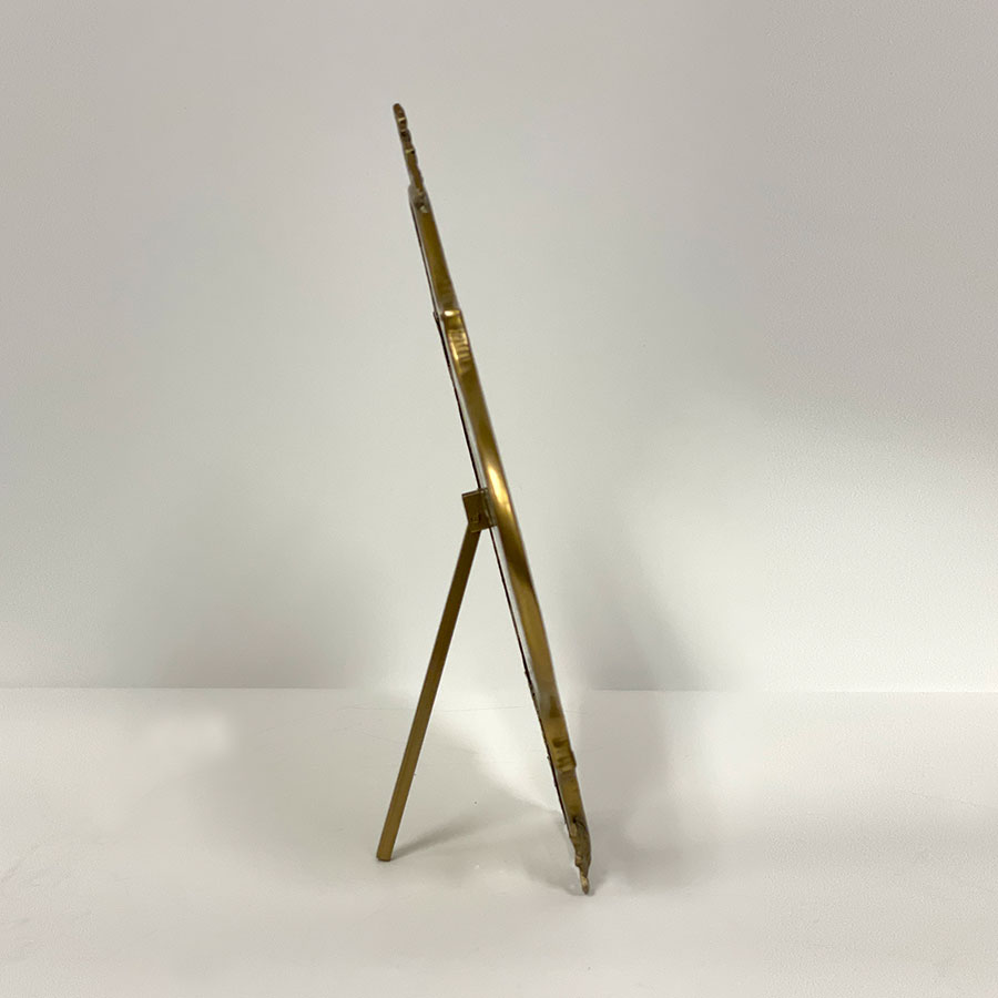  テーブルミラー シルバー ゴールド