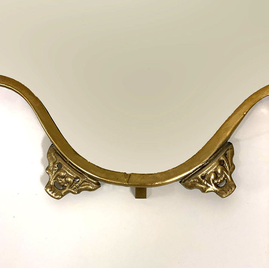  テーブルミラー シルバー ゴールド