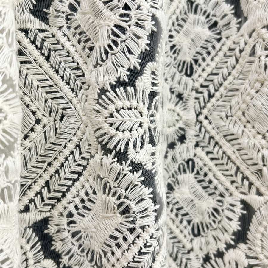 カフェカーテン 2サイズ展開 高さ60x幅120cm ベージュ