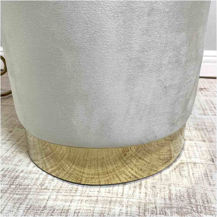 フリルラウンドスツール プリンセスインテリア 3色展開