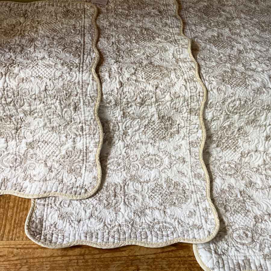 3サイズ展開 フィナベージュキルトシリーズ マット 50×120cm