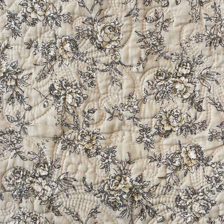 classic flannel マルチカバー 200x200cm リバーシブル ベージュ