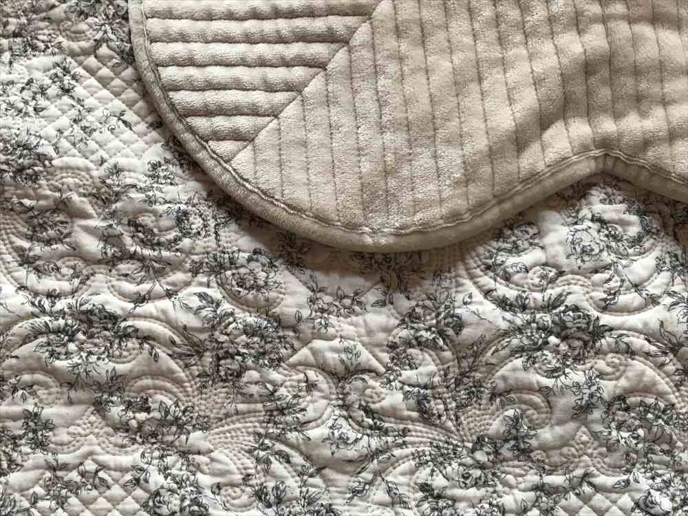 classic flannel マルチカバー 200x250cm リバーシブル ベージュ