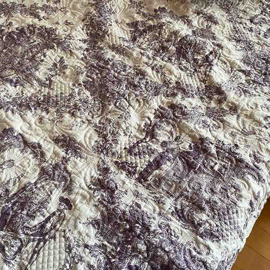 3サイズ展開 トワルドジュイ マルチカバー 200x250cm