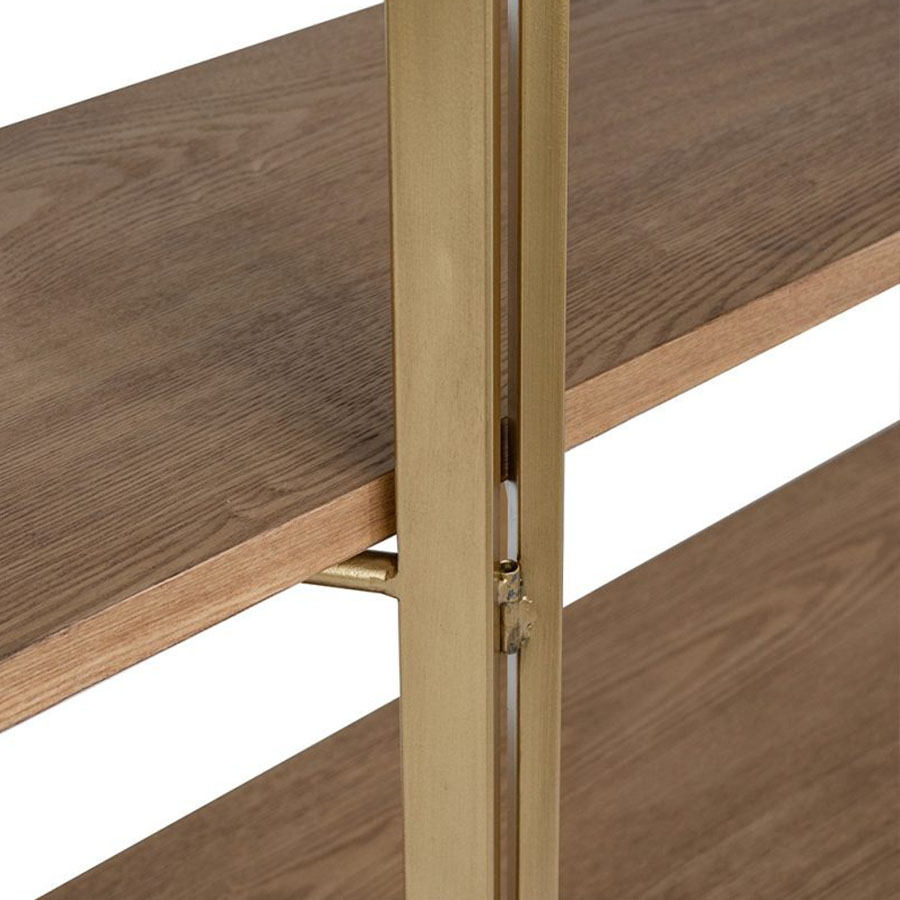 ウッドシェルフ 5段 高さ179cm 