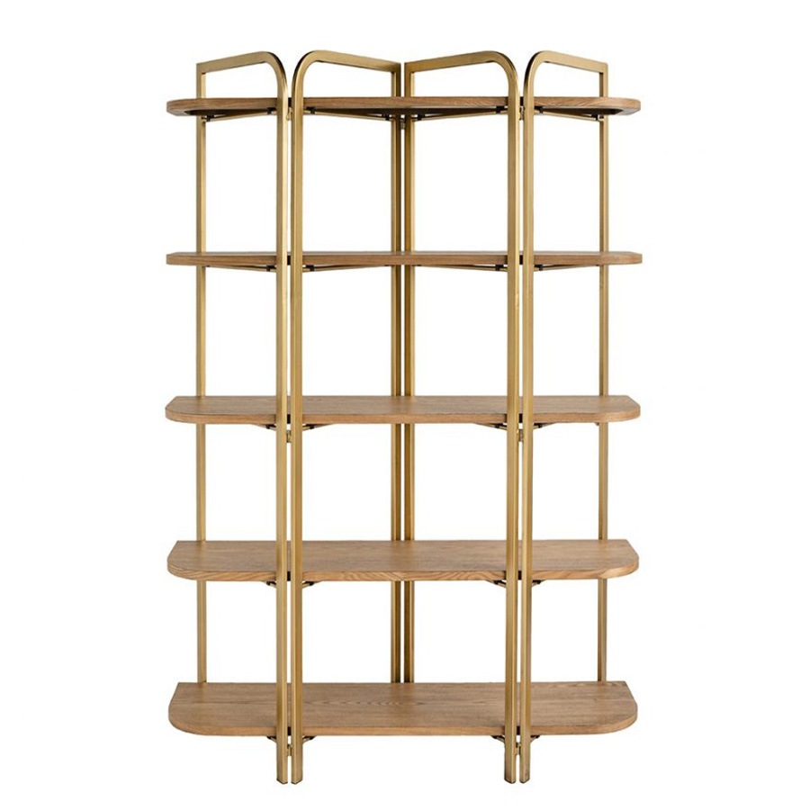 ウッドシェルフ 5段 高さ179cm 