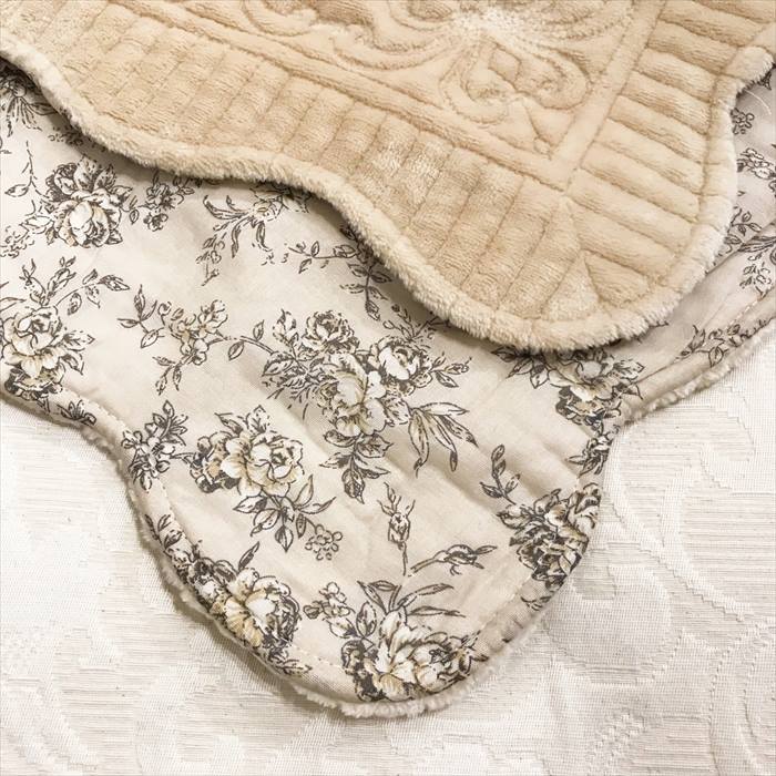 classic flannel クッションカバー 45x45cm ベージュ