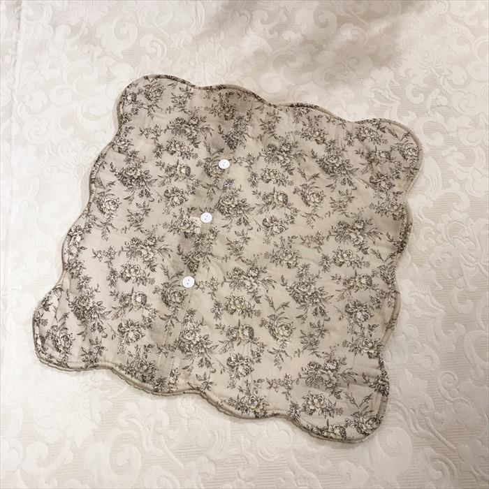 classic flannel クッションカバー 45x45cm ベージュ