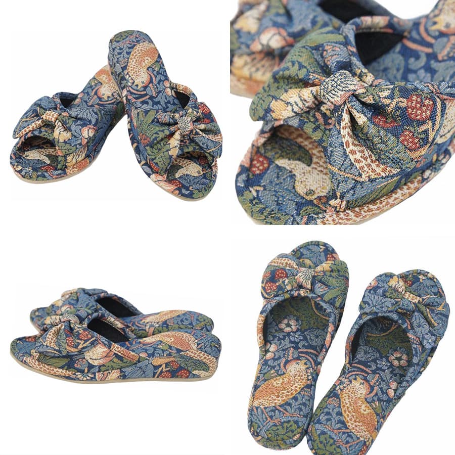 7種類の選べるリボンヒールスリッパ ジェニファーテイラー Jennifer Taylor