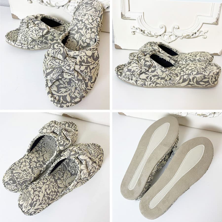 7種類の選べるリボンヒールスリッパ ジェニファーテイラー Jennifer Taylor