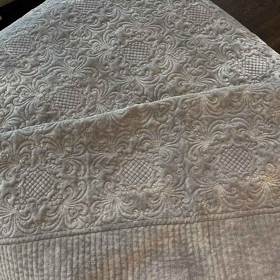 3サイズ展開 アルジョンテグリーズフランネル マルチカバー 200x200cm