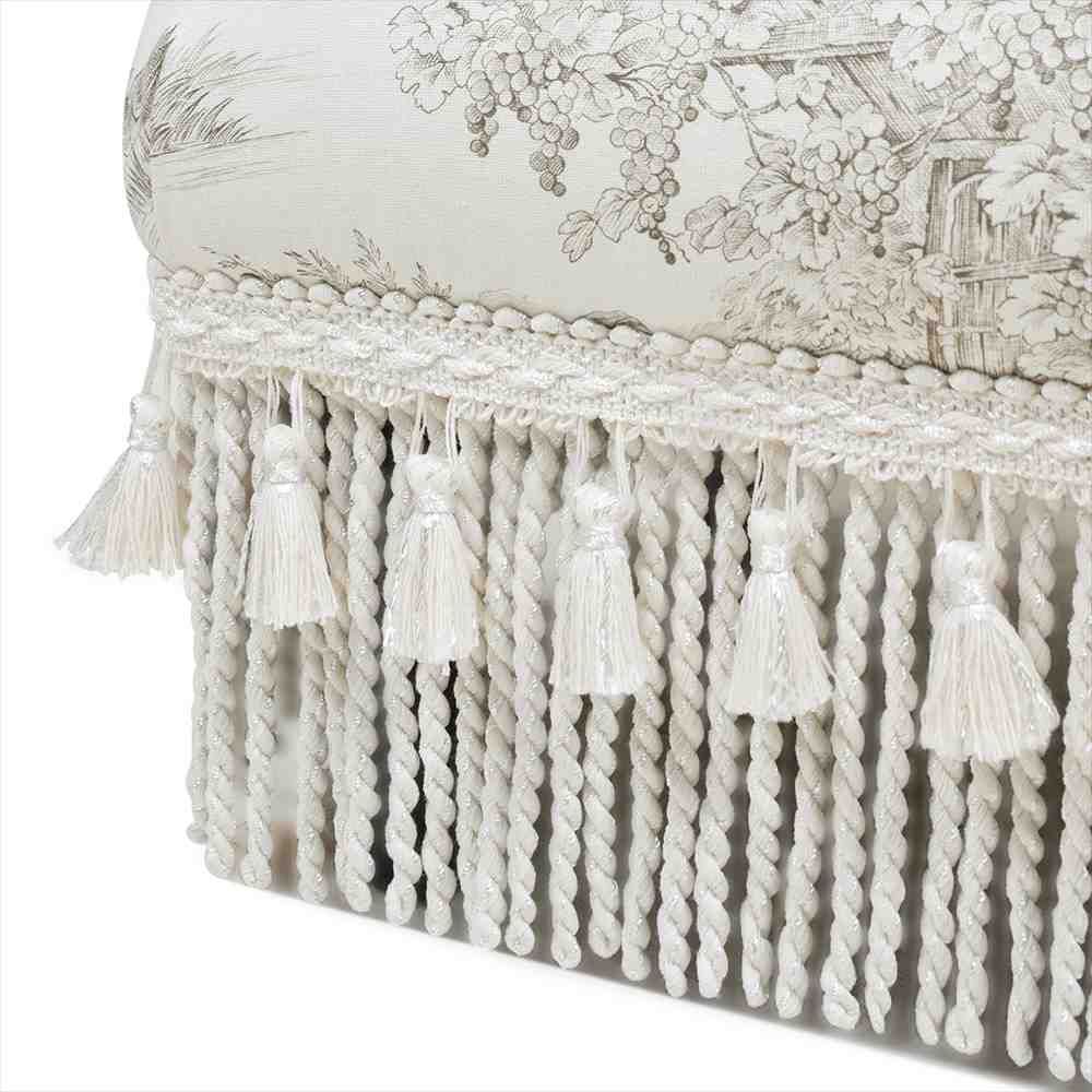 ジェニファーテイラー フットスツール Toile de Jouy トワルドジュイ Jennifer Taylor 33138ST