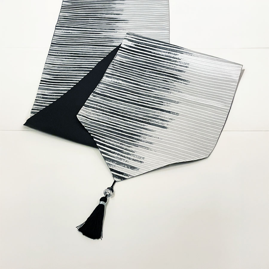【半額セール】テーブルランナー ストライプ 32×210cm