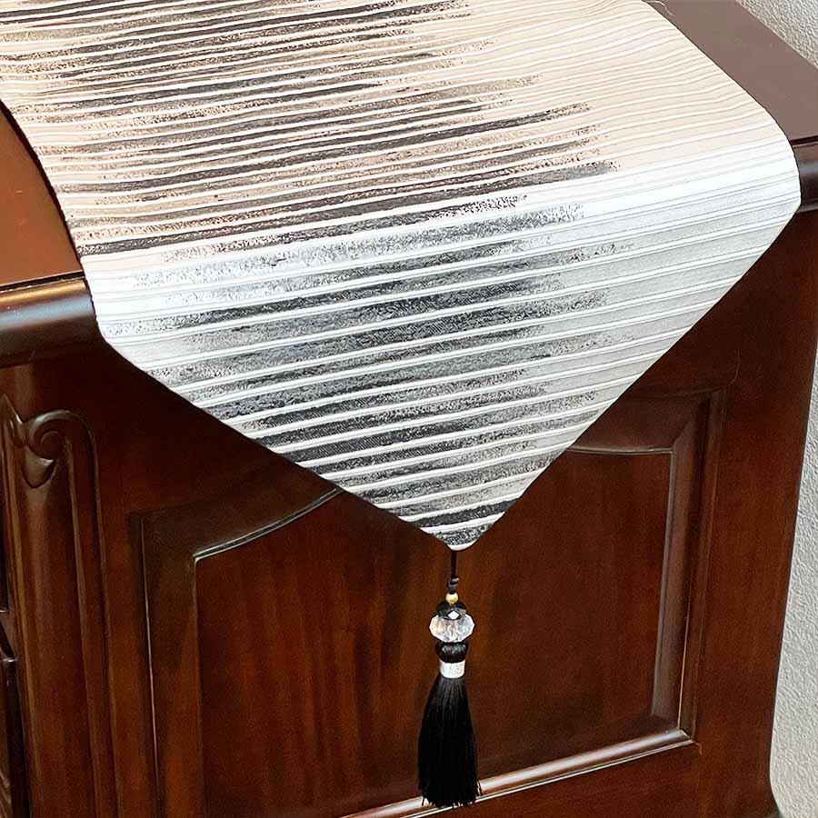 テーブルランナー ストライプ 32×210cm